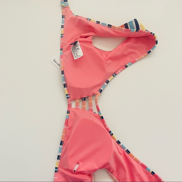 Splendid Juicy Fruit Bralette Swimsuit Bikini Top - Picture 4 of 7